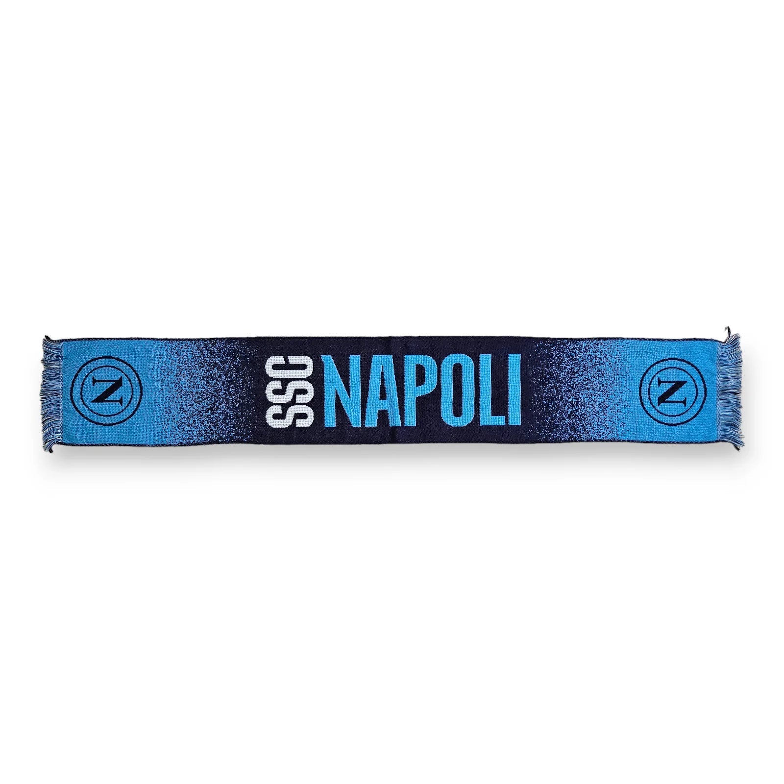 Sciarpa Napoli azzurra SSC Napoli e logo ufficiale da stadio