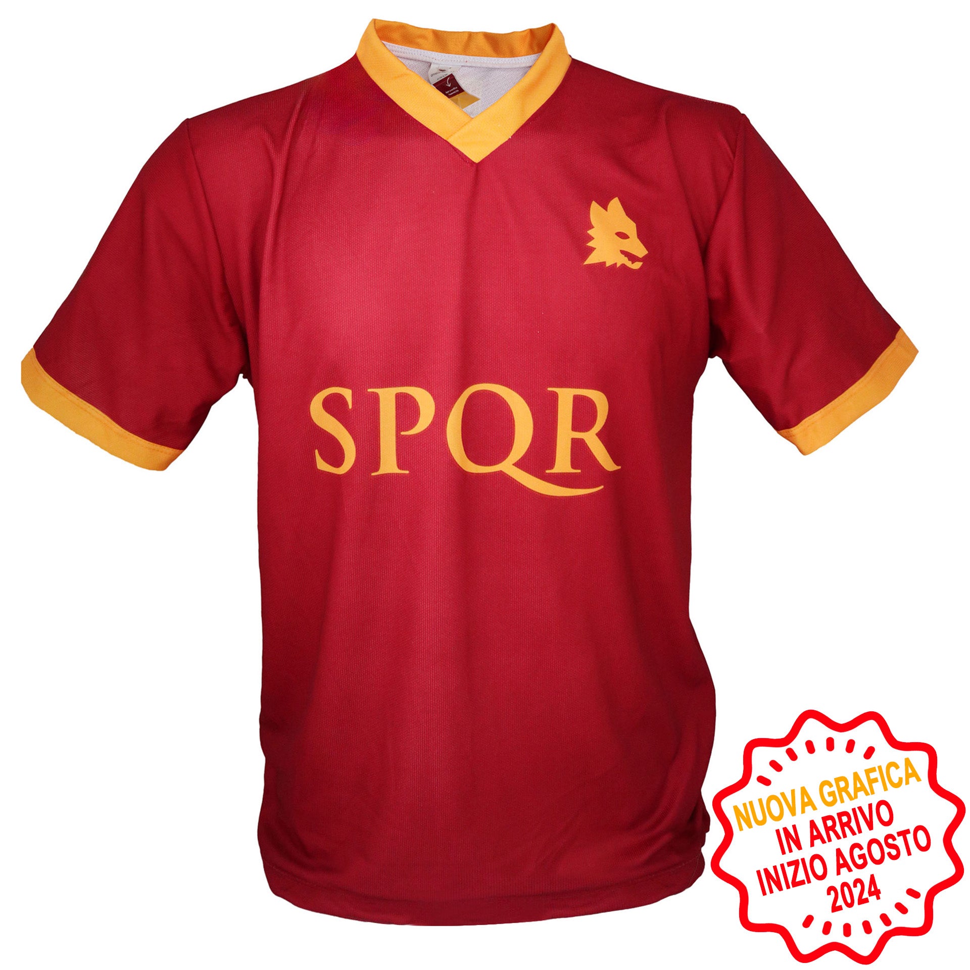 Maglia Ufficiale Roma calcio Kit Home ufficiale 2024/25 nuova